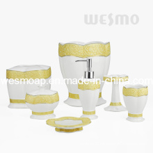 Painting Porcelain Bathroom Set (WBC0817A)